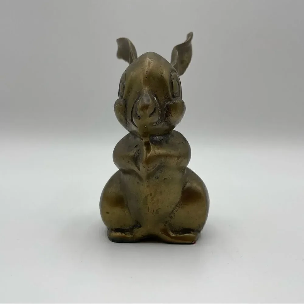 Vintage Brass Bunny  Rabbit